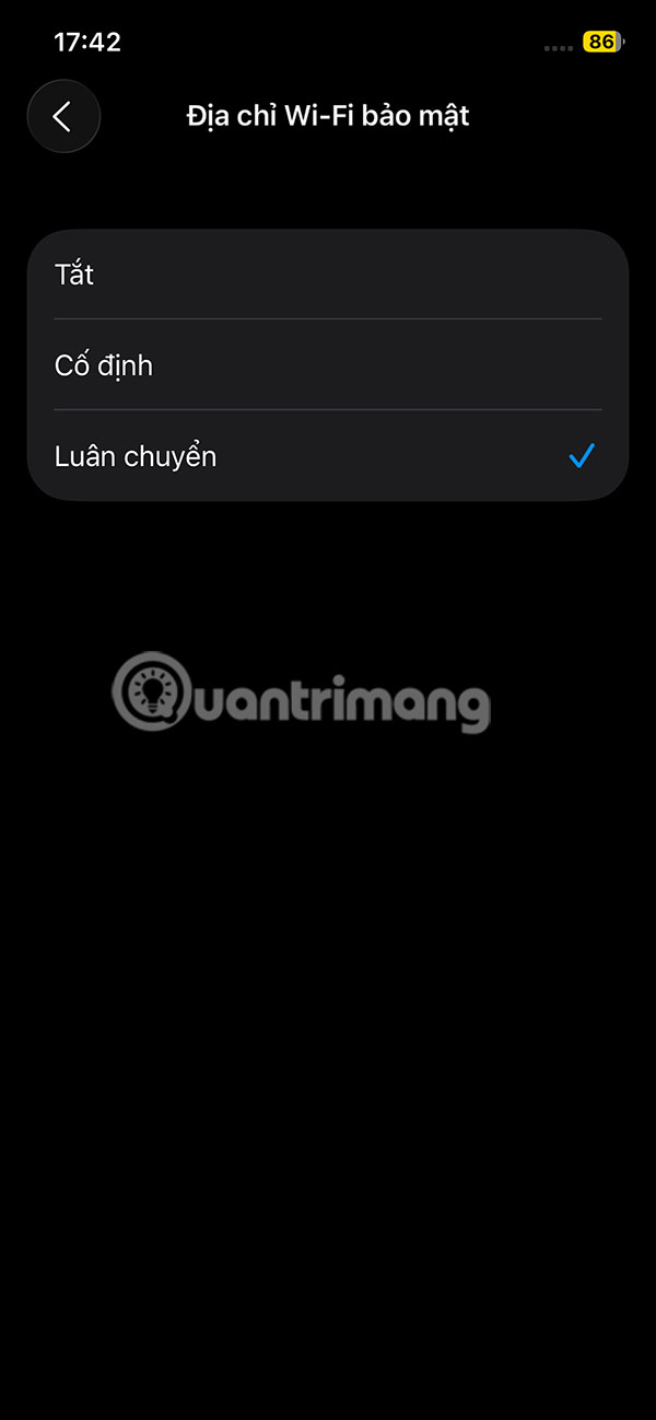 How to enable private WiFi on iPhone Picture 10