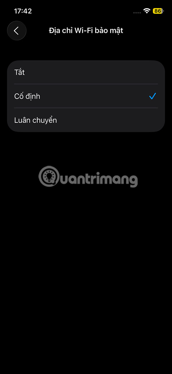 How to enable private WiFi on iPhone Picture 9