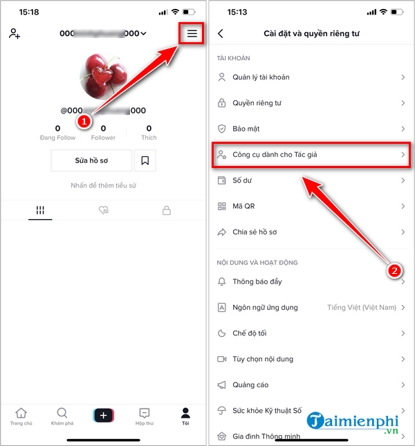 Instructions to enable Q&A on TikTok to increase interaction for videos and accounts Picture 1