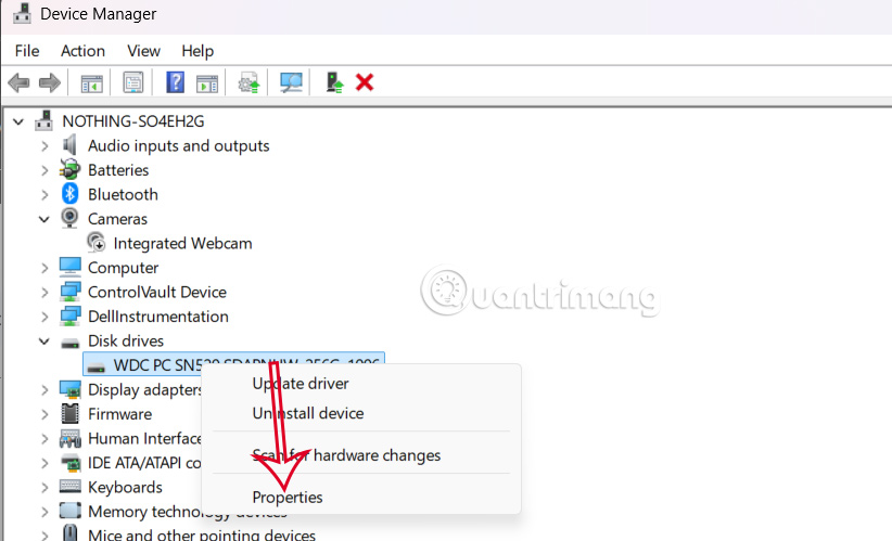 Instructions to fix hard drive loss error in Windows 11 Picture 1