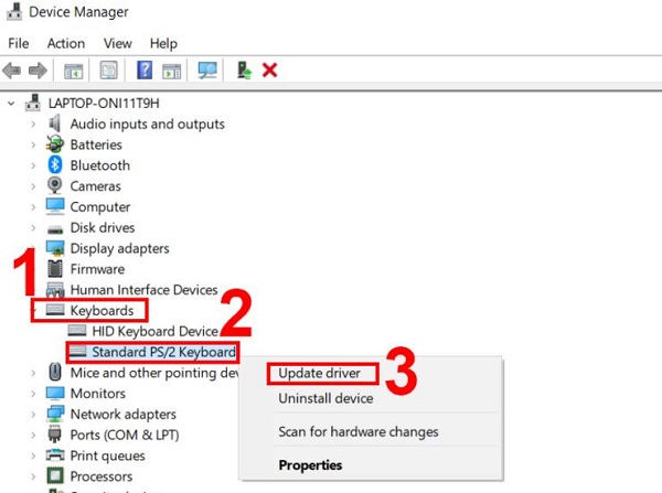 Instructions to fix the error of pressing shift 2 but not getting @ in a flash Picture 11