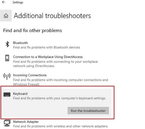 Instructions to fix the error of pressing shift 2 but not getting @ in a flash Picture 9