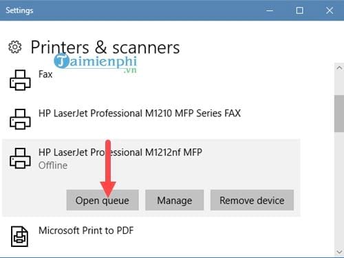 Instructions to fix the printer offline error in the simplest and most effective way Picture 7