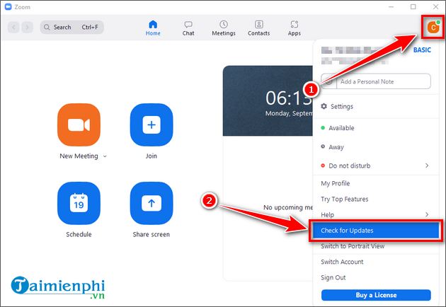Instructions to fix Zoom error reporting incorrect ID, Invalid meeting ID Picture 4