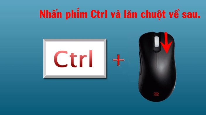 Instructions to shrink and enlarge computer screen extremely simple Picture 5