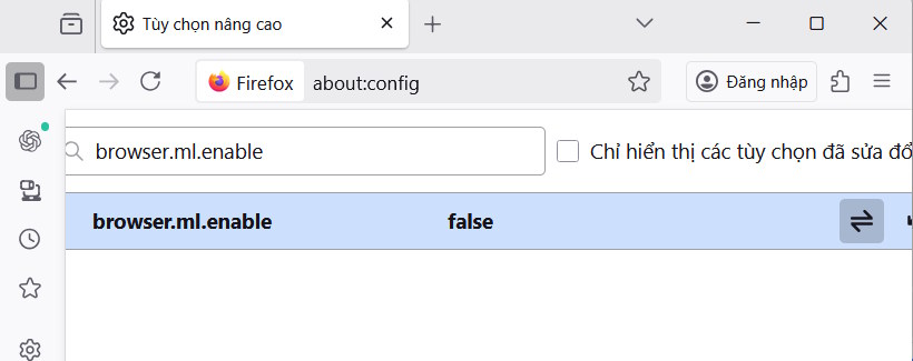Instructions to turn off AI feature on Firefox Picture 3