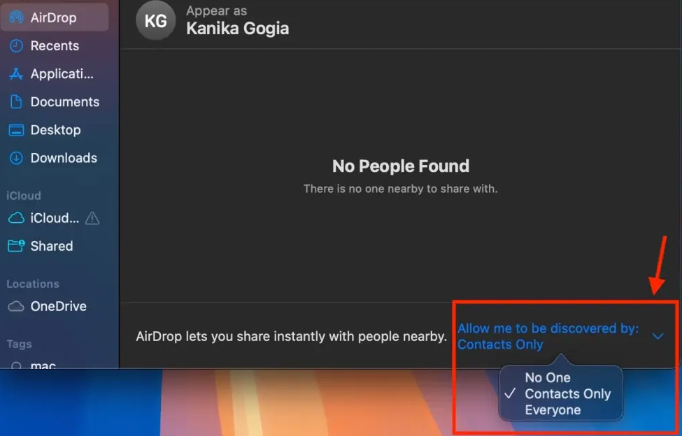 Instructions to turn off AirDrop on iPhone/iPad and Mac Picture 10