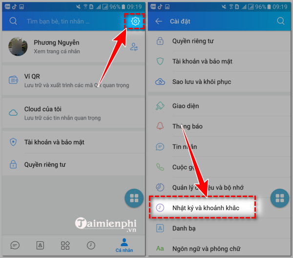 Instructions to turn off auto-play music on Zalo Picture 2