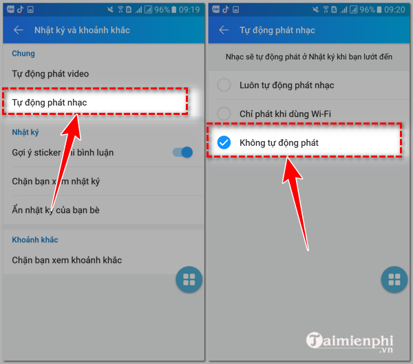 Instructions to turn off auto-play music on Zalo Picture 3