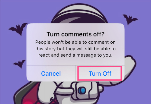 Instructions to turn off Facebook Story comments Picture 4
