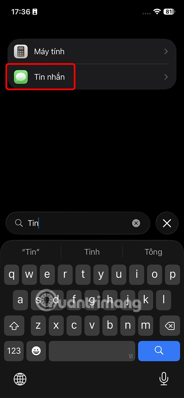 Instructions to turn off message wallpaper on iPhone Picture 3