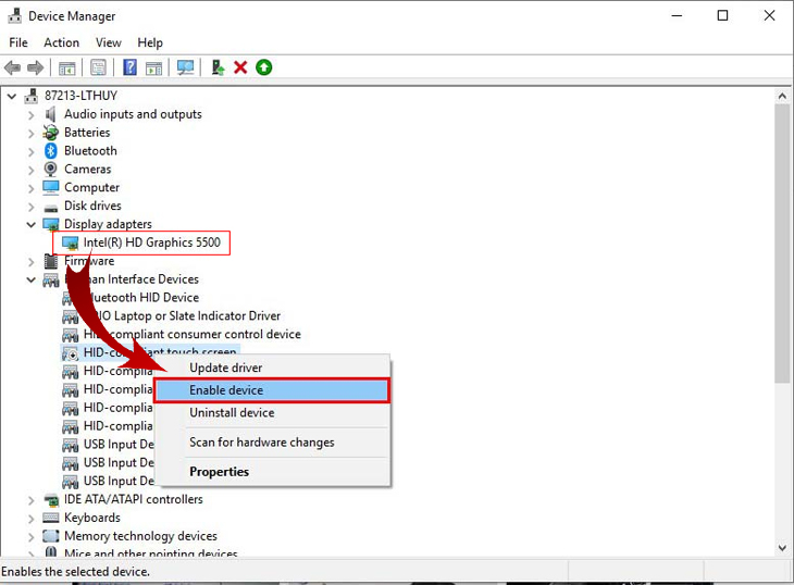 Instructions to turn off onboard graphics card to use discrete card Picture 6