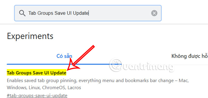 Instructions to turn off tab group icons on Chrome Picture 2