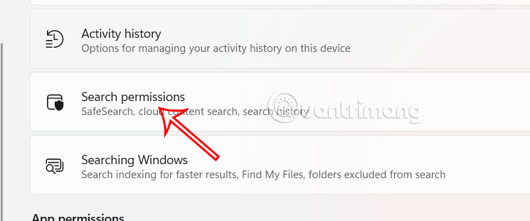 Instructions to turn off web search Start menu Windows 11 Picture 2