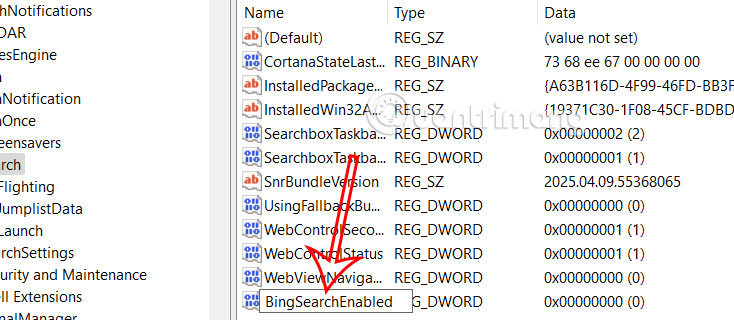Instructions to turn off web search Start menu Windows 11 Picture 6
