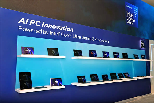 Intel launches Core Ultra 300 Series: 2nm PC AI chips, significantly increased performance, and up to 27 hours of battery life. Picture 1