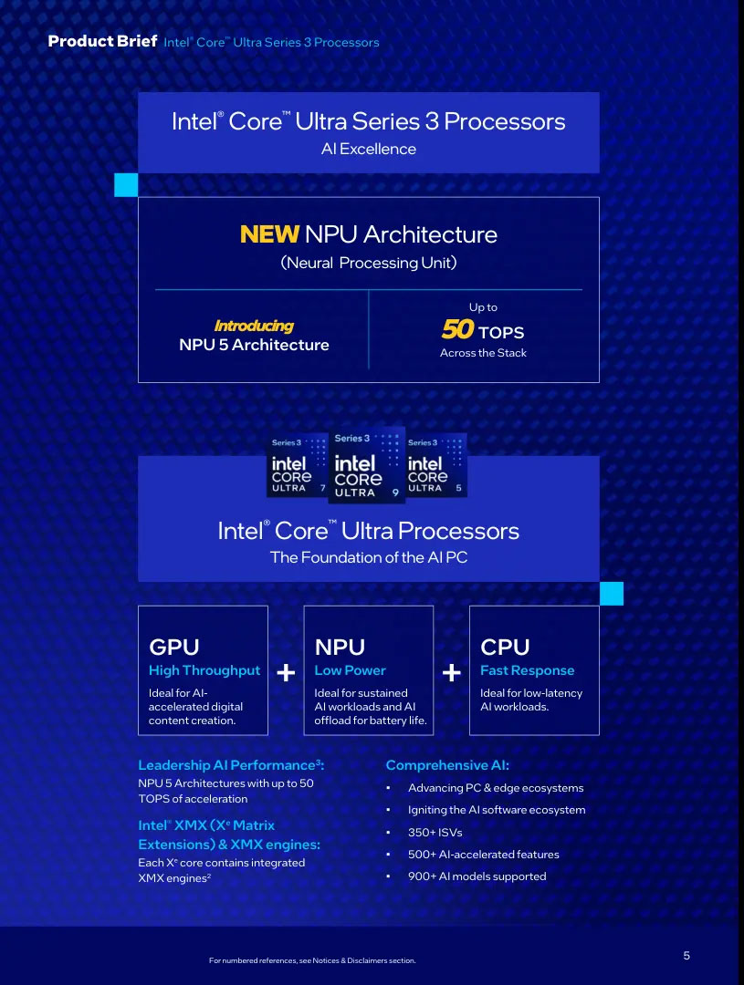 Intel launches Core Ultra 300 Series: 2nm PC AI chips, significantly increased performance, and up to 27 hours of battery life. Picture 2