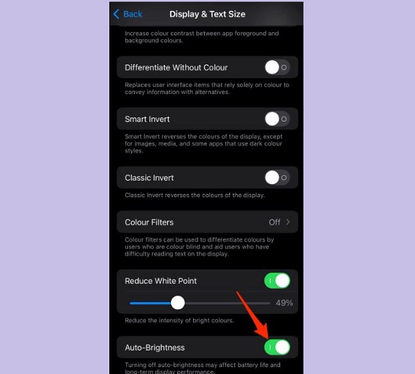 iPhone automatically increases brightness when watching videos, why is that? Picture 5