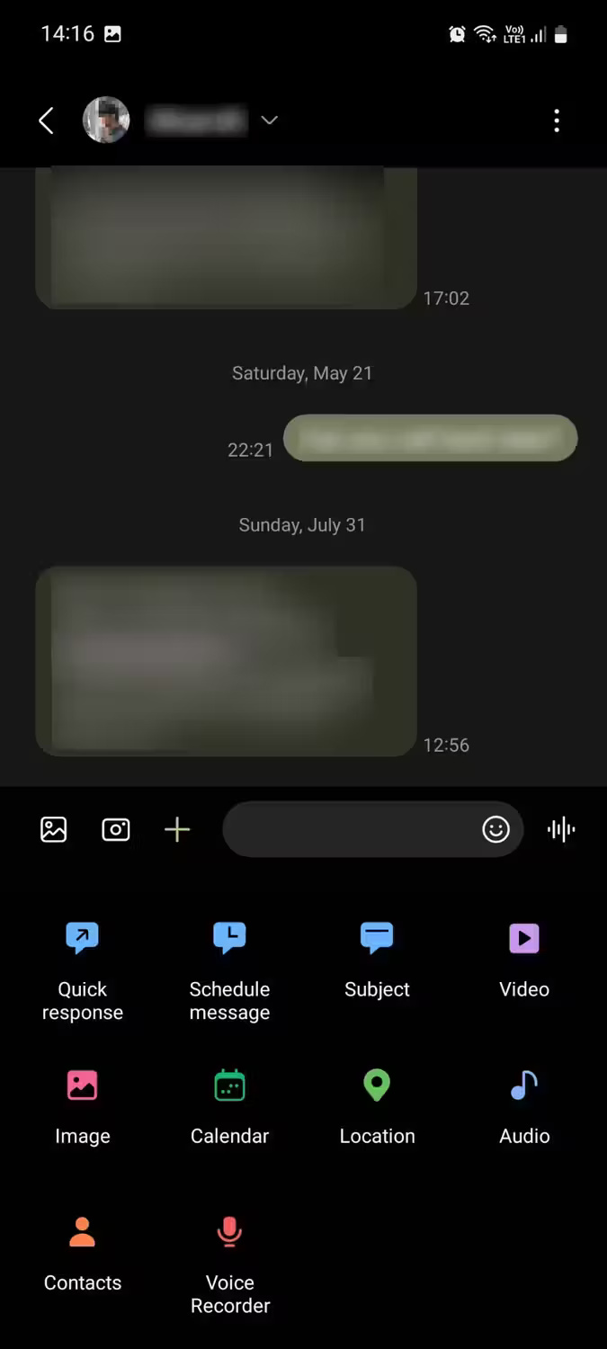Is Google Messages or Samsung Messages better for messaging? Picture 12