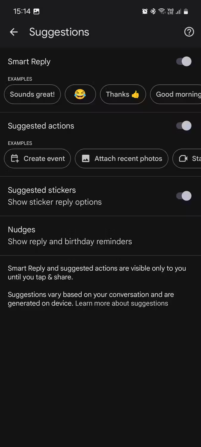 Is Google Messages or Samsung Messages better for messaging? Picture 17
