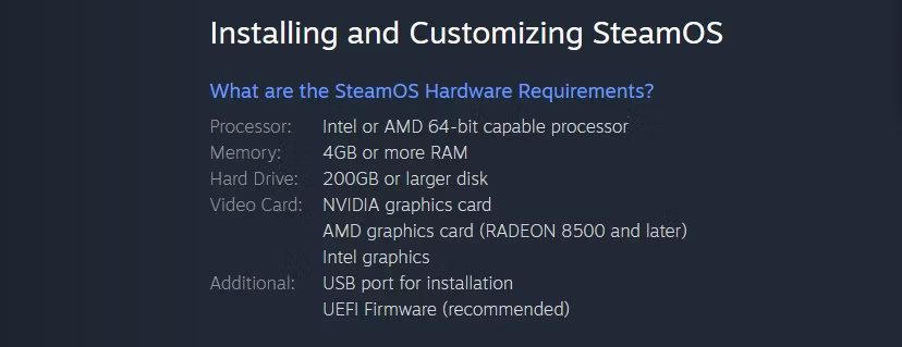 Is it possible to dual boot Windows 10 and SteamOS on PC? Picture 1