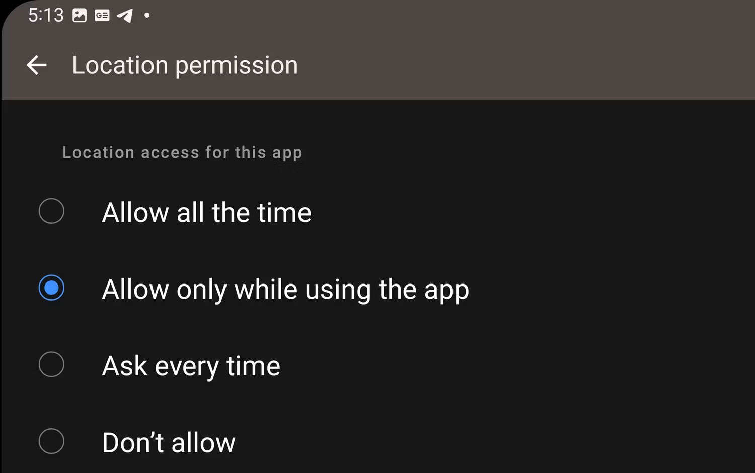 Is it safe to grant location permission to a website or app? Picture 2