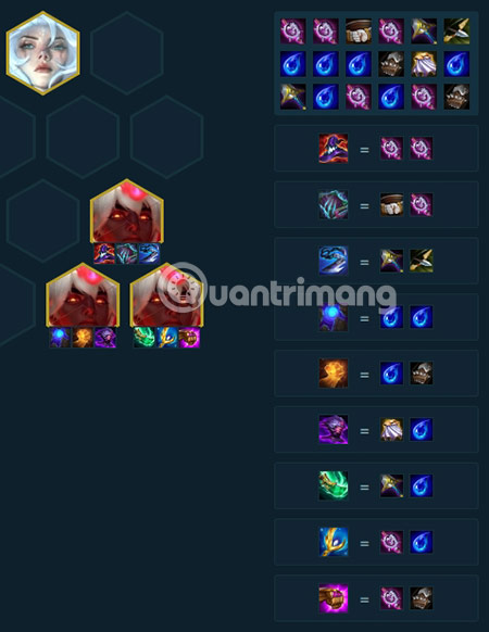 Items for Xerath in TFT Season 12, Xerath build in TFT. Picture 1