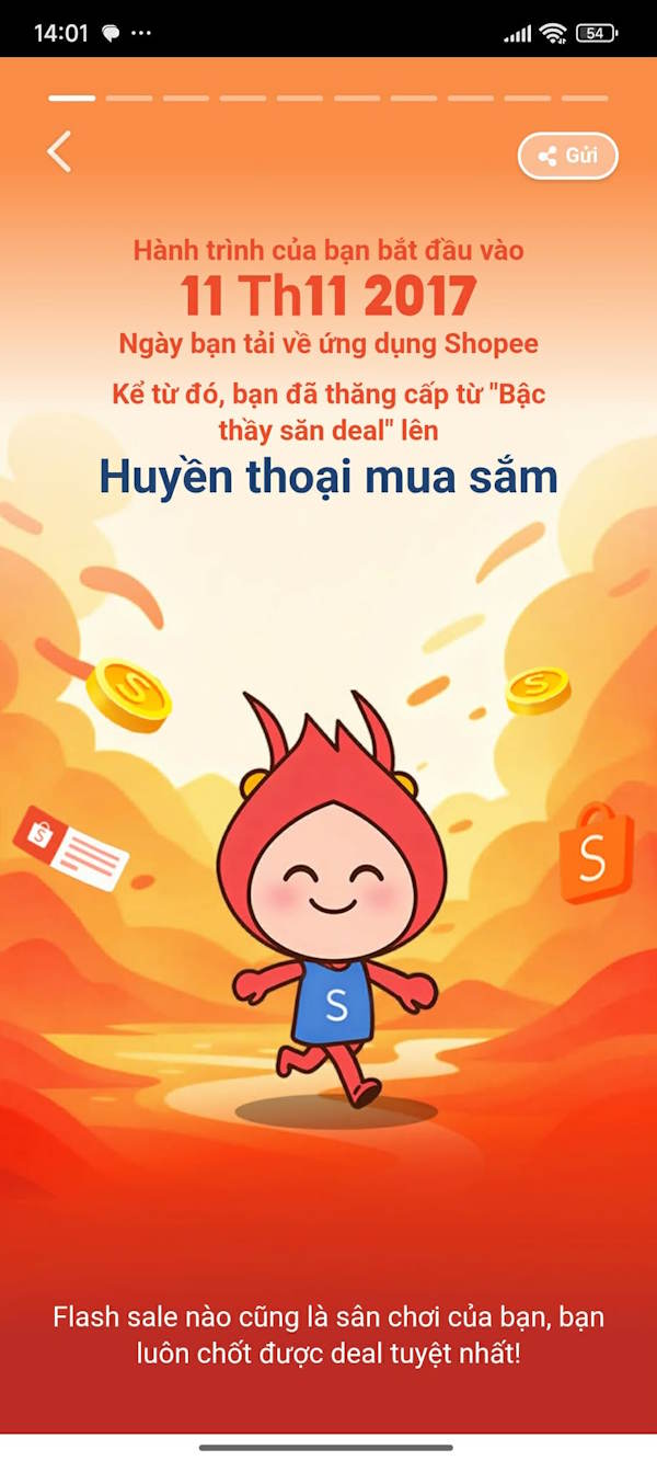 Picture 2 of A journey with Shopee, summarizing from day one.