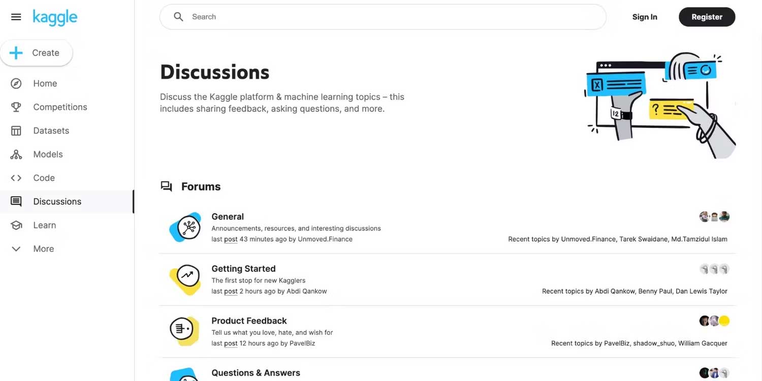 A guide to using Kaggle for data science. Picture 3