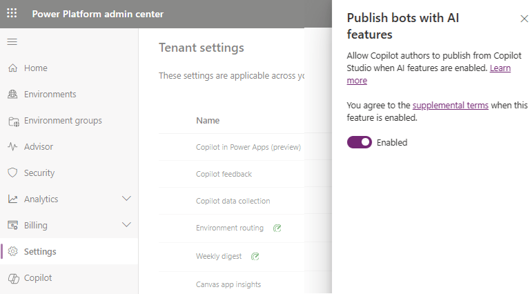 Picture 1 of Key Concepts - Security and Administration in Copilot Studio