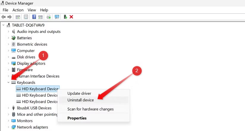 Instructions for cleaning laptop keyboard without turning off the computer (safe & effective) Picture 1