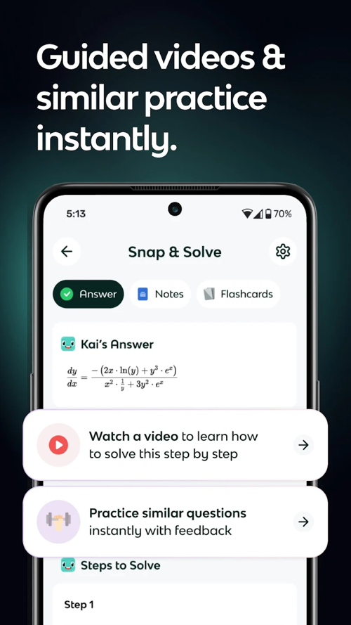 Picture 5 of Knowt: AI Flashcards & Notes