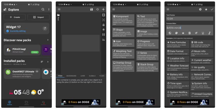 KWGT Kustom Widget Maker Picture 4