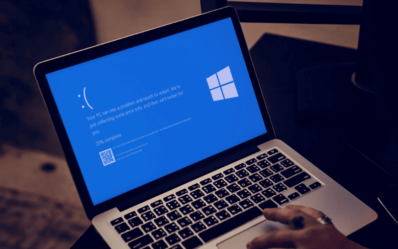 images 6 of Laptop displaying a blue screen: Causes and effective solutions.