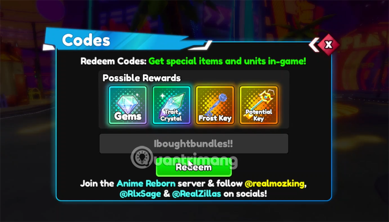 Latest Anime Reborn Codes and How to Redeem Codes Picture 3