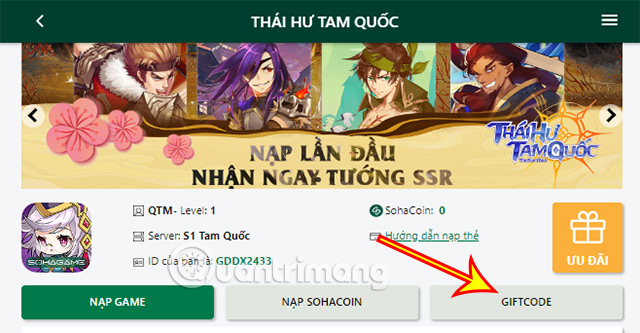 Latest Code Thai Hu Tam Quoc Picture 3