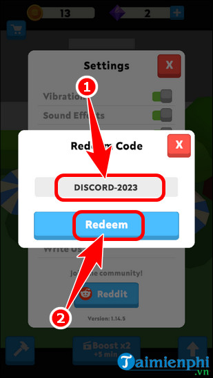 Latest Eatventure Code 2024 get free coins and diamonds Picture 2