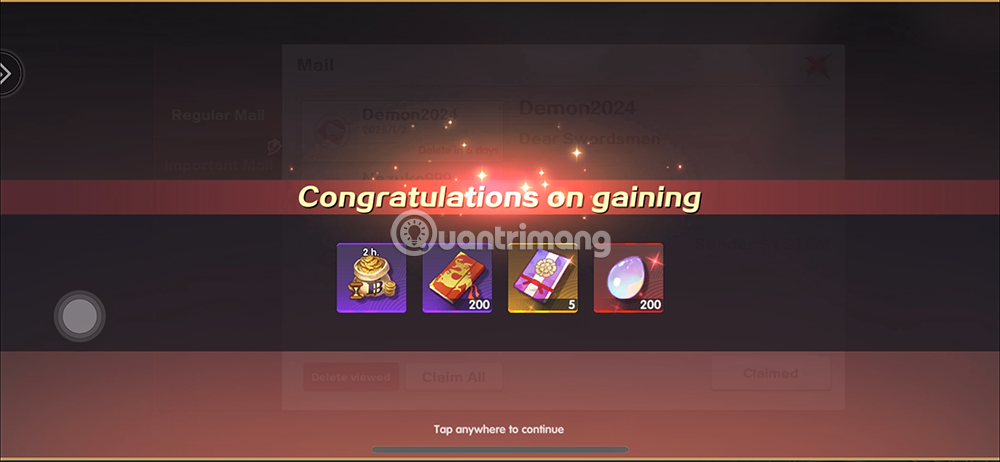 Latest MoonNight Oni Slayer Forgotten Code and How to Redeem Code for Rewards Picture 7