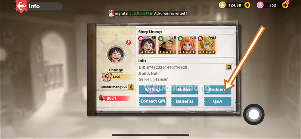 Latest Pirate King Legend Giftcode and how to redeem code Picture 2