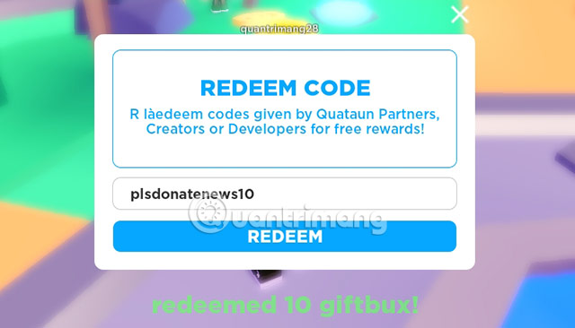 Latest PLS DONATE code, PLS Donate code Picture 3