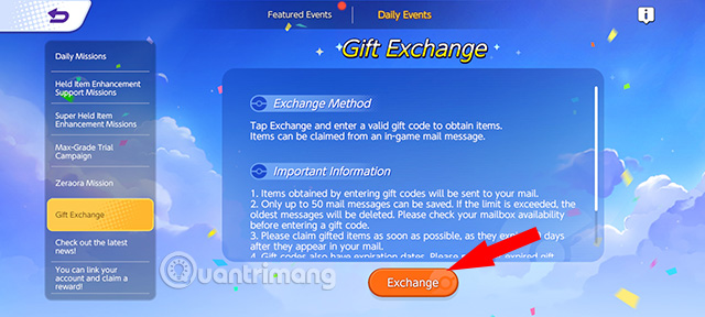 Latest Pokemon Unite Codes and Code Entry Instructions Picture 3