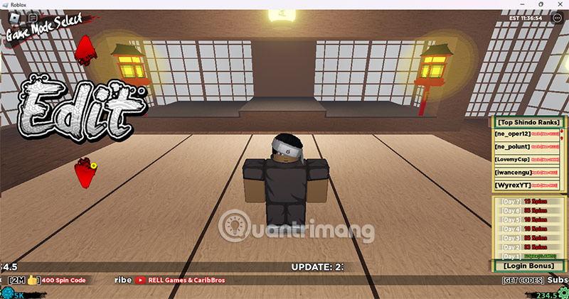 Latest Shinnobi Life Code Picture 1