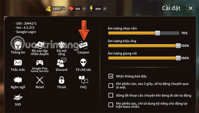 Latest Sword Master Story Code and How to Enter Code Picture 2