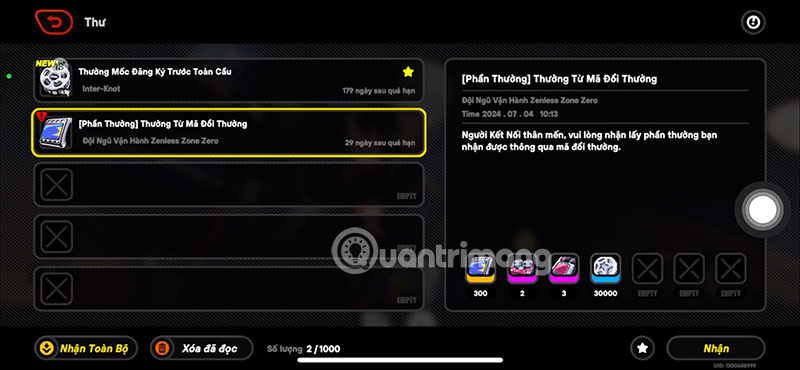 Picture 9 of Latest Zenless Zone Zero Livestream 1.4 Code