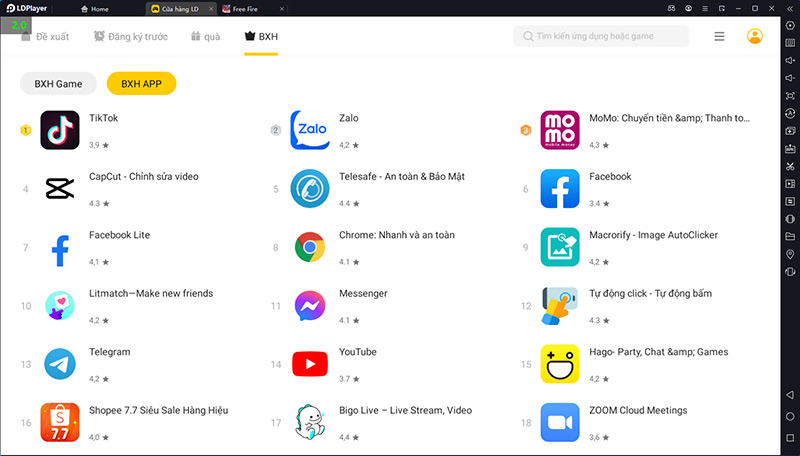 Picture 11 of LDPlayer 9: A fast, stable, smooth, and free Android 9 emulator.