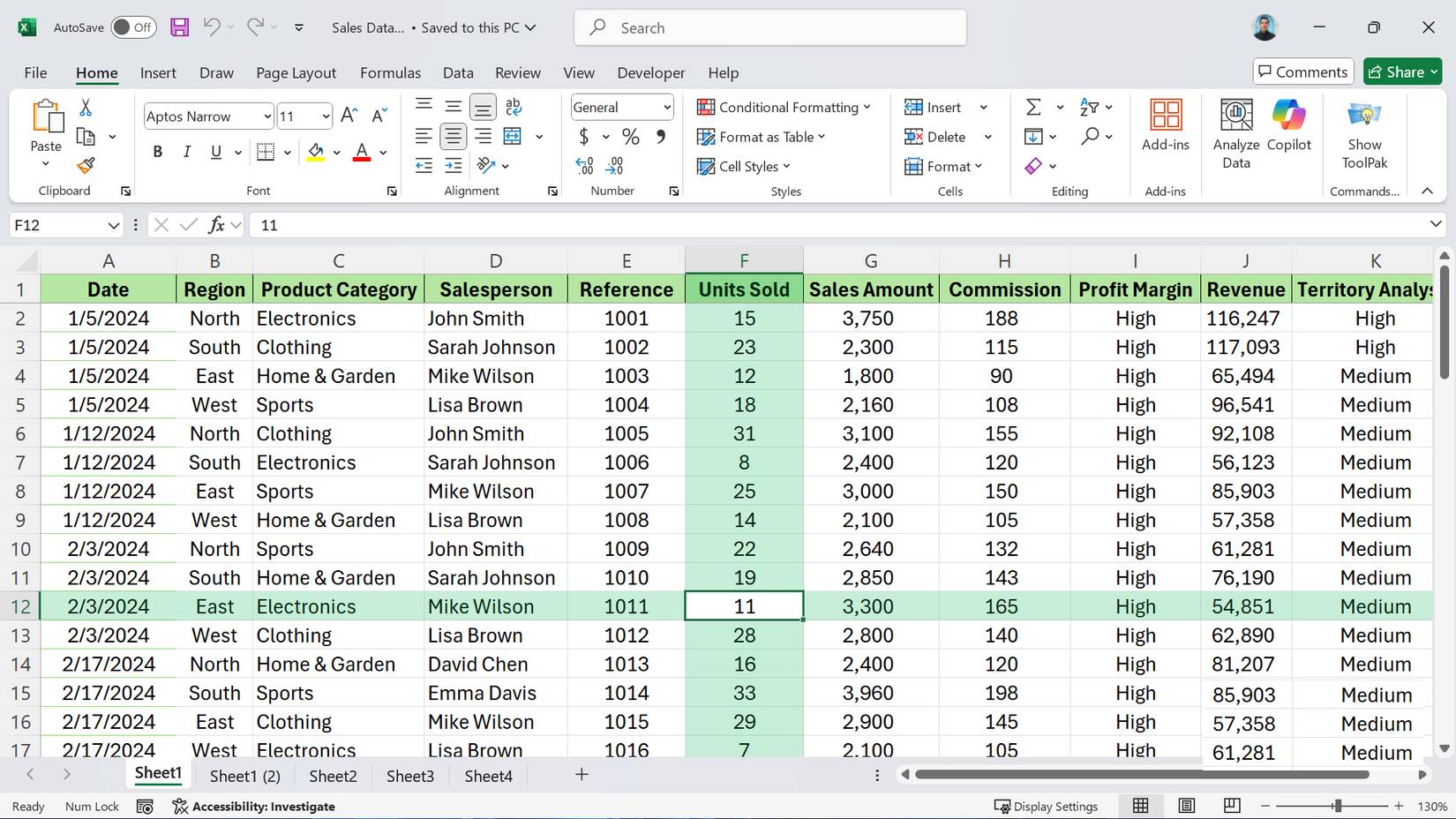 Learn about Focus Cell: A hidden Excel setting that makes spreadsheets instantly easier to read. Picture 1
