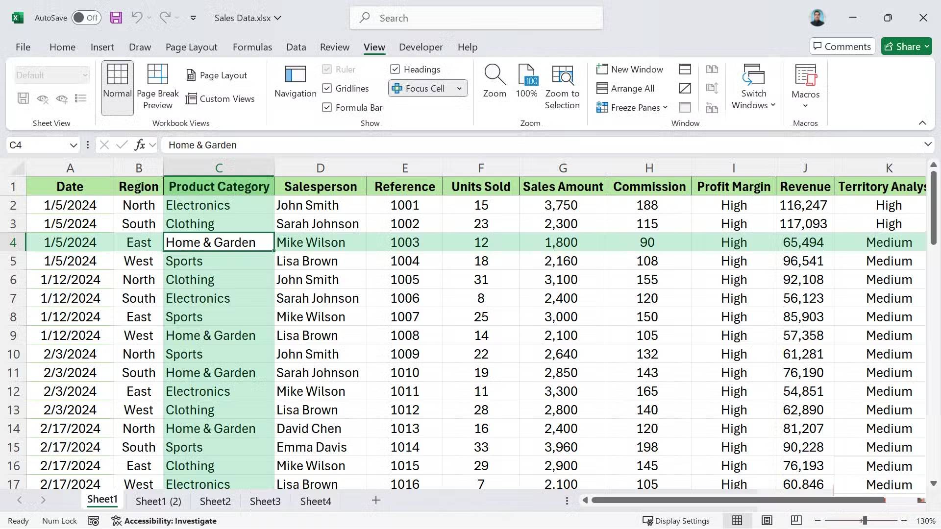 Learn about Focus Cell: A hidden Excel setting that makes spreadsheets instantly easier to read. Picture 8
