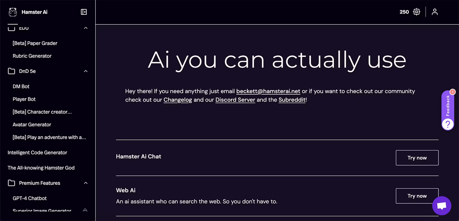 Learn about Hamster AI: The best free all-in-one AI tool Picture 1