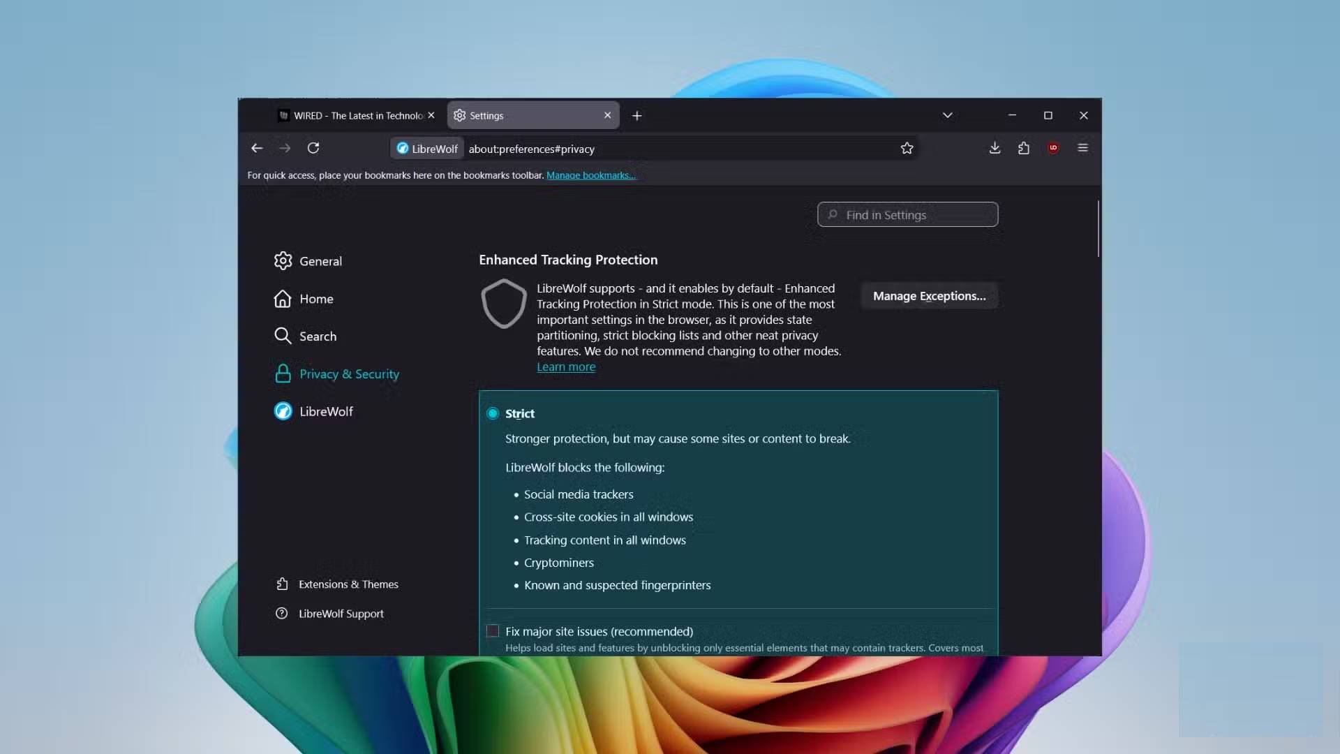 Learn about LibreWolf: The most security-focused browser currently available. Picture 4