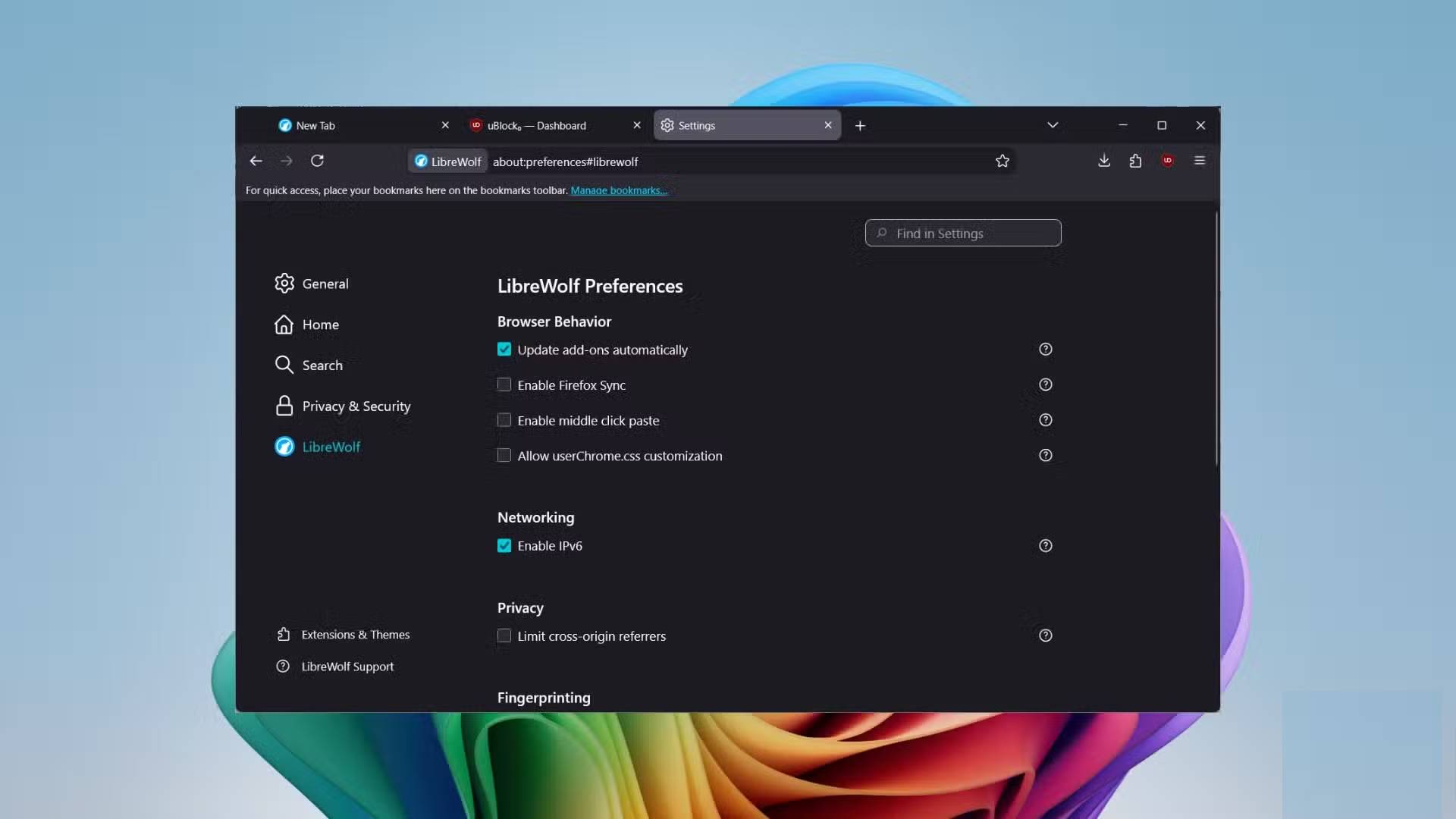 Learn about LibreWolf: The most security-focused browser currently available. Picture 8